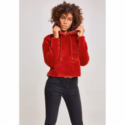 Sweatshirt à capuche femme Urban Classic Oversized teddy