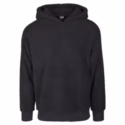 Urban Classics TB2404-00007-0037, Adulte, Mâle, Sweat à capuche, Noir, Encolure torsadée, Manches longues