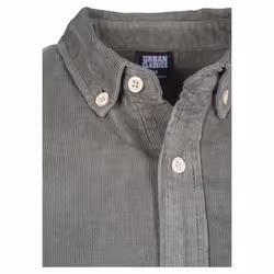 Urban Classics TB2414-00176-0046 Chemise Col boutonné Manches longues Coton - Vue supplémentaire 4