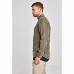 Urban Classics TB2414-00176-0046 Chemise Col boutonné Manches longues Coton - Vue supplémentaire 8