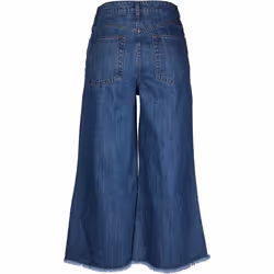 Pantalon femme Urban Classic denim culotte - Vue supplémentaire 3