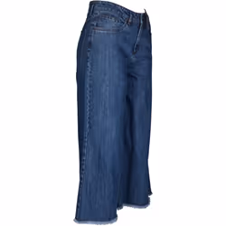Pantalon femme Urban Classic denim culotte - Vue supplémentaire 5