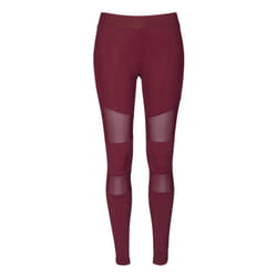 Urban Classics TB1174-01157-0046 Femelle Rouge Elastane, Nylon, Polyamide, Polyester