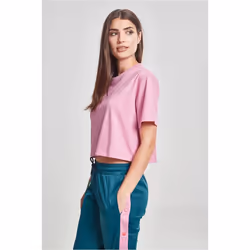 Urban Classics TB1555-01467-0051 Tee-shirt Encolure torsadée Manche courte Coton - Vue supplémentaire 4