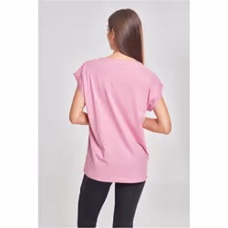 Urban Classics Ladies Extended Shoulder Tee Tee-shirt Décolleté Manche courte Coton, Pull-over - Vue supplémentaire 3