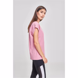 Urban Classics Ladies Extended Shoulder Tee Tee-shirt Décolleté Manche courte Coton, Pull-over - Vue supplémentaire 4