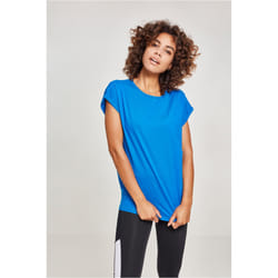 Urban Classics Ladies Extended Shoulder Tee Tee-shirt Décolleté Manche courte Coton, Pull-over