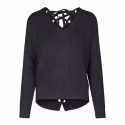 Sweatshirt femme Urban Classic back lace up