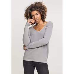 Sweatshirt femme grandes tailles Urban Classic back lace up