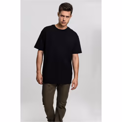 Urban Classics TB1778, Tee-shirt, Adulte, Mâle, Noir, 3XL, États-Unis d'Amérique
