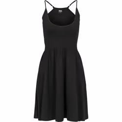 Urban Classics TB2610, Adulte, Femelle, Robe évasée, Noir, XL, EUE