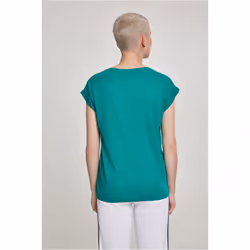 Urban Classics Ladies Extended Shoulder Tee Tee-shirt Décolleté Manche courte Coton, Pull-over - Vue supplémentaire 3