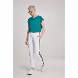 Urban Classics Ladies Extended Shoulder Tee Tee-shirt Décolleté Manche courte Coton, Pull-over - Vue supplémentaire 5