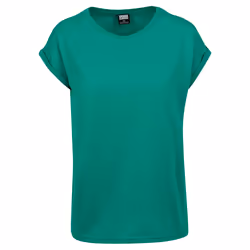 Urban Classics Ladies Extended Shoulder Tee Tee-shirt Décolleté Manche courte Coton, Pull-over - Vue supplémentaire 6
