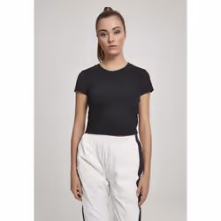 Urban Classics TB2754, Tee-shirt, Adulte, Femelle, Noir, M, SML