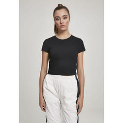Urban Classics TB2754 Tee-shirt Encolure torsadée Coton, Elastane