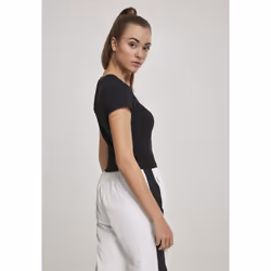 Urban Classics TB2754 Tee-shirt Encolure torsadée Coton, Elastane - Vue supplémentaire 4