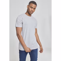 Urban Classics Basic Tee-shirt Encolure torsadée Manche courte Viscose, Coton