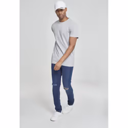 Urban Classics Basic Tee-shirt Encolure torsadée Manche courte Viscose, Coton - Vue supplémentaire 7