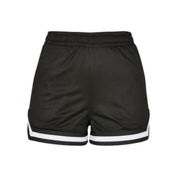 Short femme grandes tailles Urban Classic Stripe mesh hot