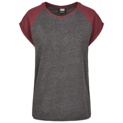 T-shirt femme grandes tailles Urban Classic contrat raglan