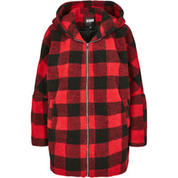 Parka femme Urban Classic hooded check