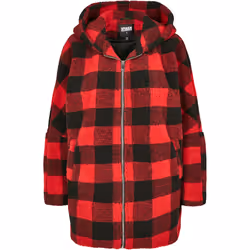 Parka femme Urban Classic hooded check