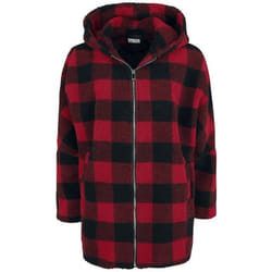 Parka femme grandes tailles Urban Classic hooded check