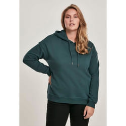 Sweatshirt à capuche femme grandes tailles Urban Classic côtelés