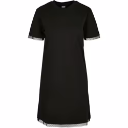 T-shirt femme grandes tailles Urban Classic boxy lace hem dre