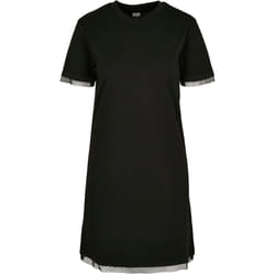 T-shirt femme grandes tailles Urban Classic boxy lace hem dre