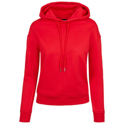 Sweatshirt à capuche femme Urban Classic basic côtelés