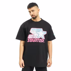 T-shirt Urban Classics starter multicolored logo
