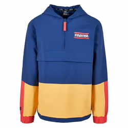 Veste Urban Classics starter multicolored logo coupe vent