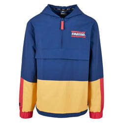 Veste Urban Classics starter multicolored logo coupe vent