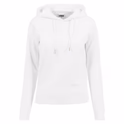 Sweatshirt à capuche femme Urban Classic basic côtelés