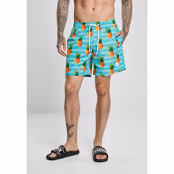 Short de bain Urban Classics pattern (grandes tailles)