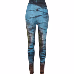 Legging femme Urban Classics cotton tie dye high waist