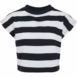 T-shirt femme Urban Classics stripe short