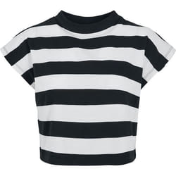 T-shirt femme Urban Classics stripe short