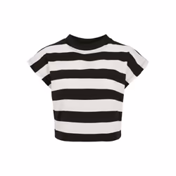 T-shirt femme Urban Classics stripe short