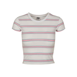 T-shirt femme Urban Classics stripe cropped