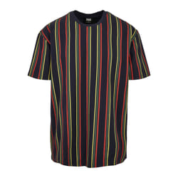 T-shirt Urban Classics printed oversized retro stripe (grandes tailles)
