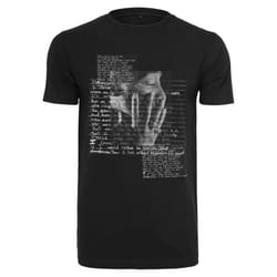T-shirt Mister Tee tupac lyric