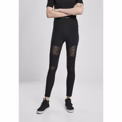 Legging femme Urban Classics flock lace inset