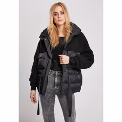 Veste femme Urban Classics sherpa mix puffer