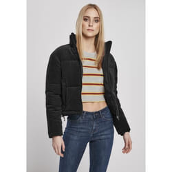 Veste femme Urban Classics corduroy puffer (grandes tailles)