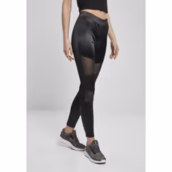 Legging femme Urban Classics shiny tech mesh