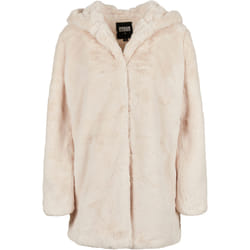Veste à capuche femme Urban Classics teddy coat
