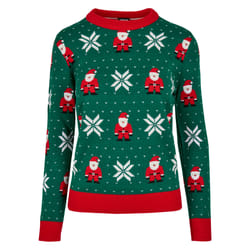 Sweatshirt femme Urban Classics santa christmas (grandes tailles)